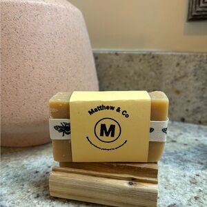 Milk and honey goats milk soap, bar